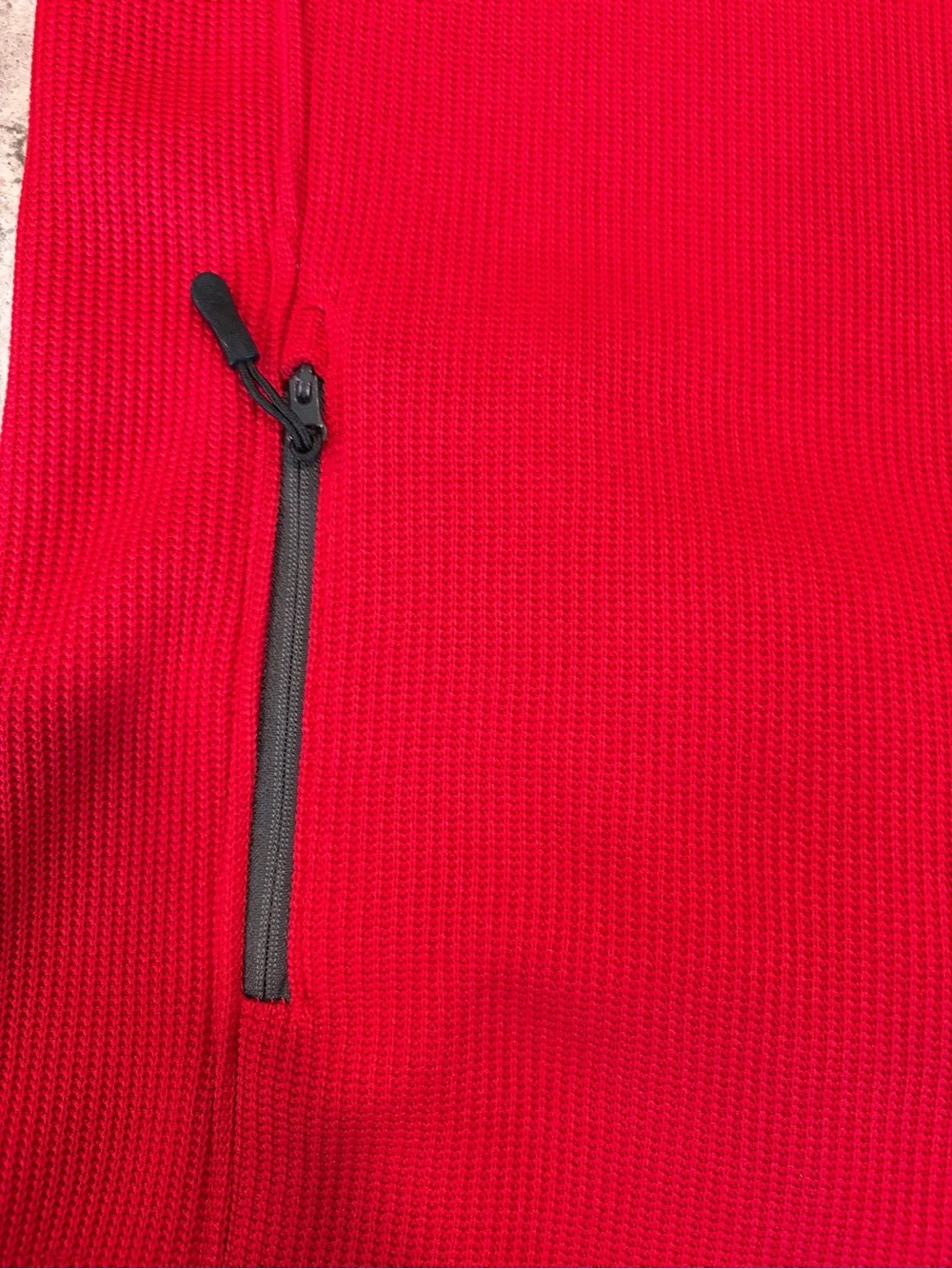Maryland Terrapins Campus Heritage Men's Red Quarter-Zip Pullover-Medium
